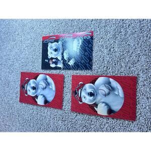 Vintage Coca-Cola Polar Bear Collectible Cards Set of 3